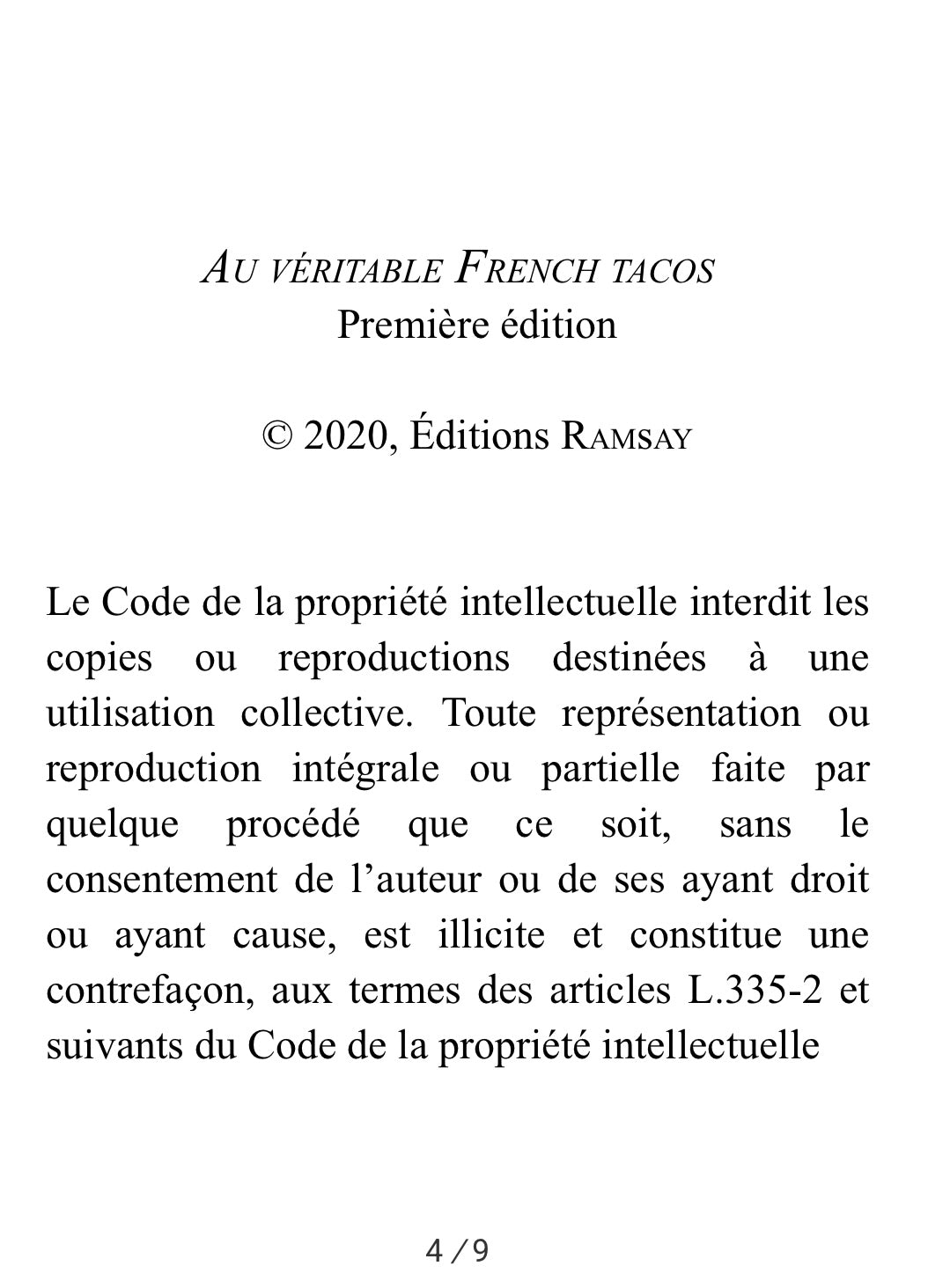 Jacques Aboucaya (Auteur)
Au véritable french tacos
