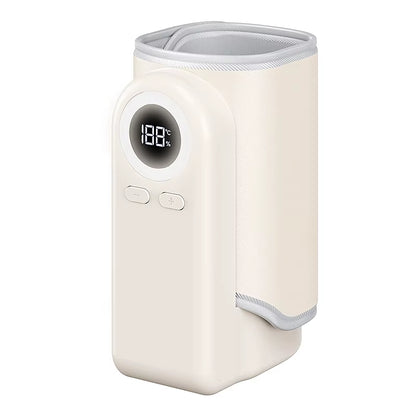 Portable USB Baby Bottle Warmer Cover Rechargeable 10000Mah 37-55℃Ajustable Outdoor Wireless Breastmilk Water Bottle Heater Bag