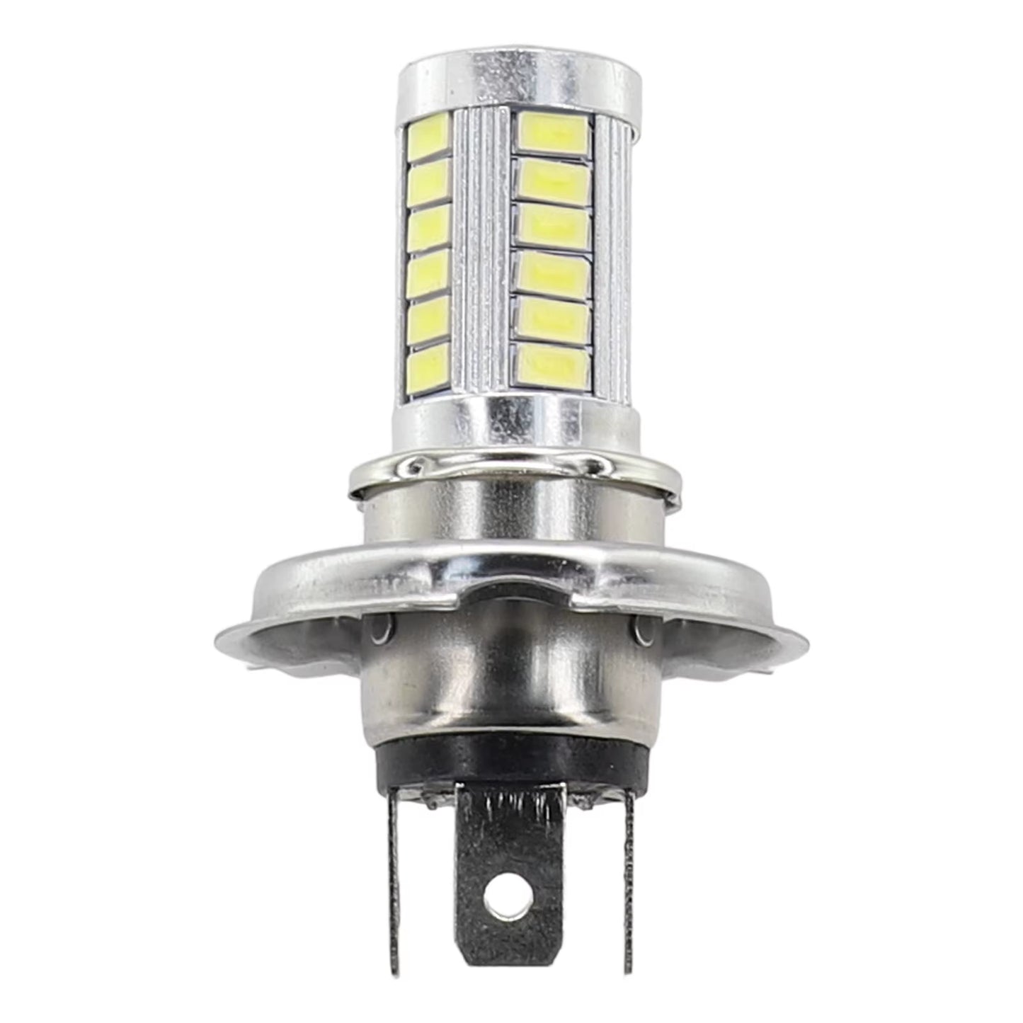 1Pc Car H4/H7/H1/H3 LED Car Headlight Bulbs Metal 5630-33SMD 6W 12V 1A LED Front Fog Light Car Headlight Bulbs Car Accessories