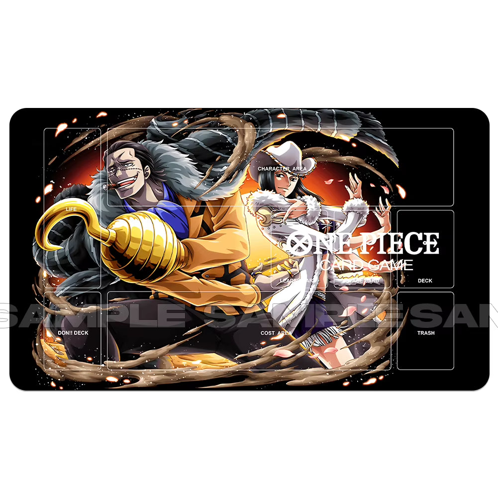 OPCG One Piece Playmat Trading Card Game Mat Dedicated Card Play against Table Mat-Op2