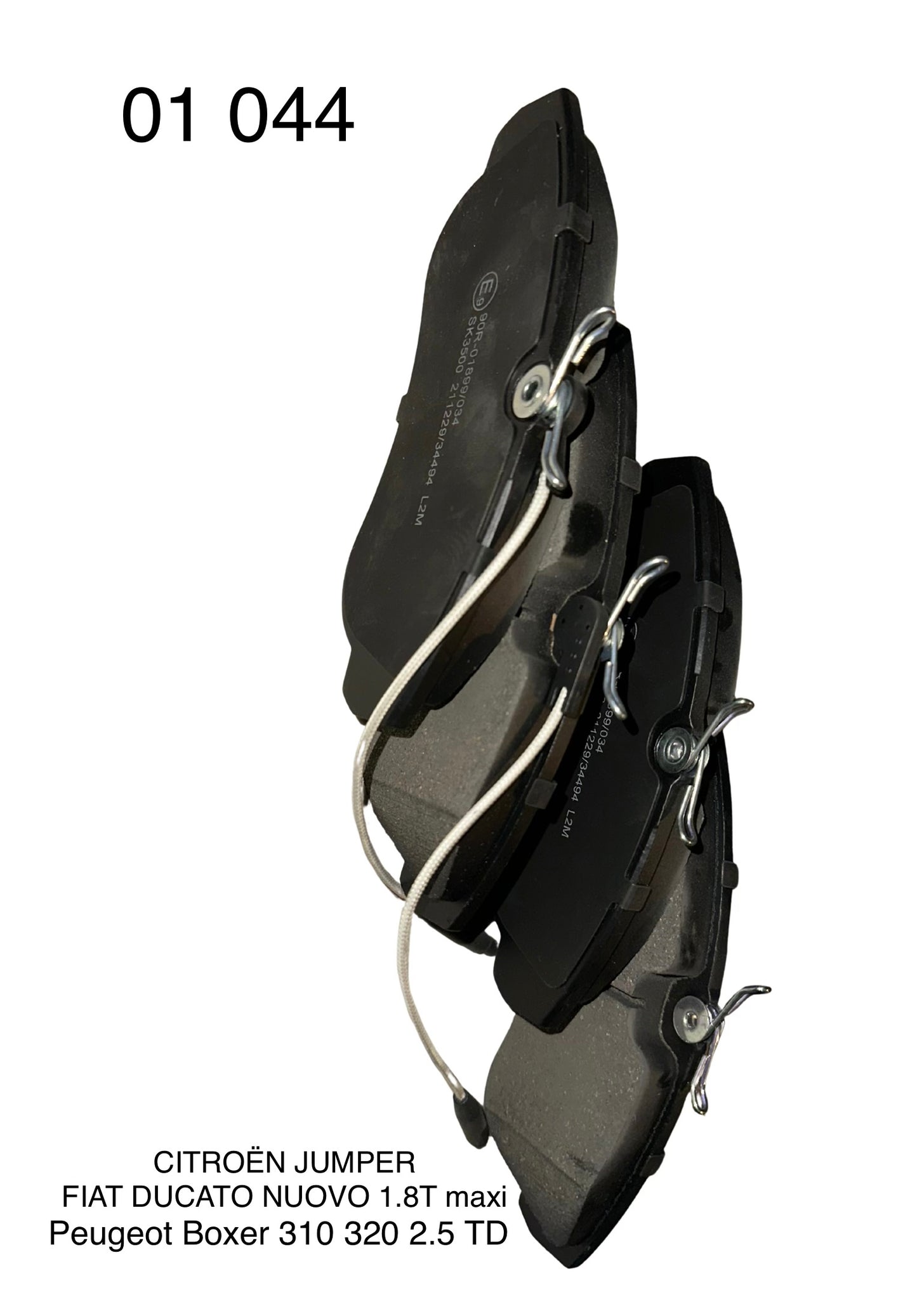 Plaquette avant véhicule -1000