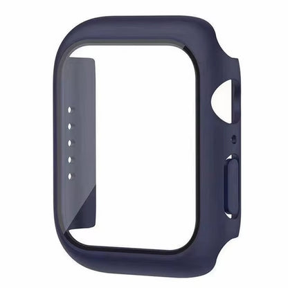 Glass+Cover for Apple Watch Case 9 8 7 6 SE 5 Iwatch Accessorie Screen Protector Apple Watch Serie 44Mm 40Mm 41Mm 45Mm 42Mm 38Mm