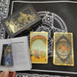 Classical Gold Foil Waterproof Tarot Cards with Megnet Box as Special Gift