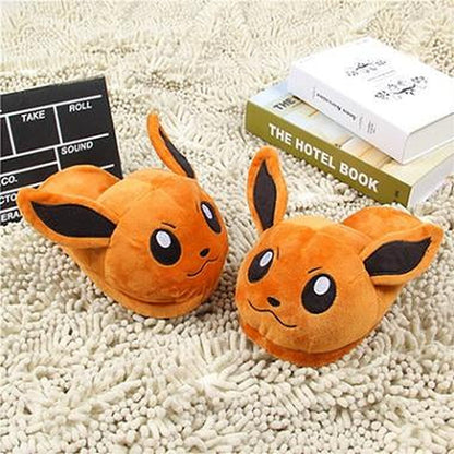 Warm Indoor Poke-Slippers! 9 Different Pokemon Types