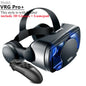 Virtual Reality VR Glasses IMAX Huge Screen HD 3D Glasses Google Cardboard Box VR Headset Helmet for 5-7" Phone,Support Gamepad