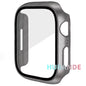 Glass+Cover for Apple Watch Case 9 8 7 6 SE 5 Iwatch Accessorie Screen Protector Apple Watch Serie 44Mm 40Mm 41Mm 45Mm 42Mm 38Mm