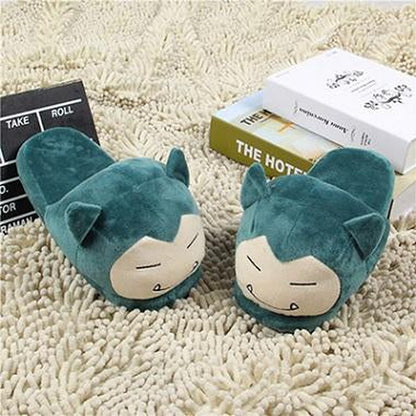 Warm Indoor Poke-Slippers! 9 Different Pokemon Types