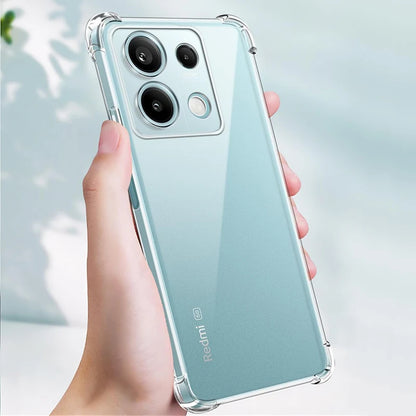 Shockproof Silicone Case for Xiaomi Redmi Note 13 12 12S 12T 11 11T 11S 10 10S Pro plus Pro+ 4G 5G Clear Soft Ultra Thin Shell