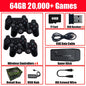 Video Game Console 2.4G Double Wireless Controller Game Stick 4K 20000 Games 64 32GB Retro Games for PS1/GBA Boy Christmas Gift
