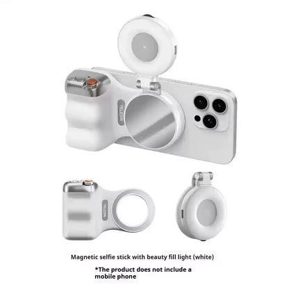 TELESIN Magnetic Phone Camera Shoot Hand Grip Phone Holder Shooting Aid Remote Control Handle for Iphone HUAWEI SAMSUNG Phone