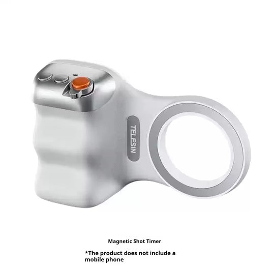 TELESIN Magnetic Phone Camera Shoot Hand Grip Phone Holder Shooting Aid Remote Control Handle for Iphone HUAWEI SAMSUNG Phone