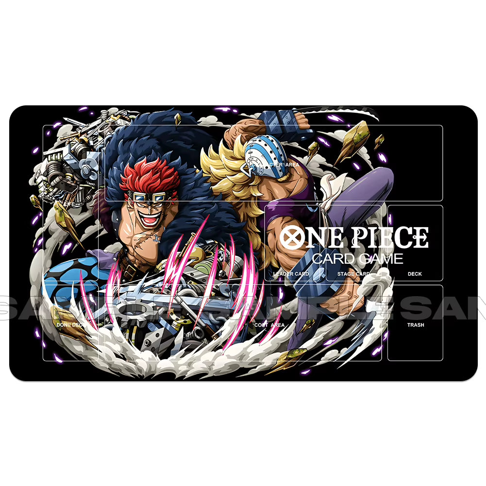 OPCG One Piece Playmat Trading Card Game Mat Dedicated Card Play against Table Mat-Op2
