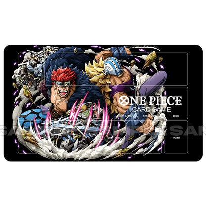 OPCG One Piece Playmat Trading Card Game Mat Dedicated Card Play against Table Mat-Op2