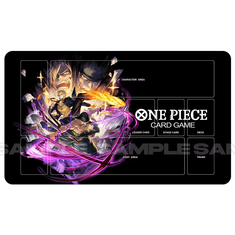 OPCG One Piece Playmat Trading Card Game Mat Dedicated Card Play against Table Mat-Op2