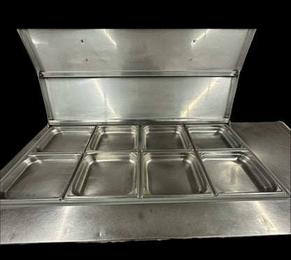 Saladette Réfrigérée INFRICO 3 Portes – Inox – Groupe à Droite – Occasion Pro