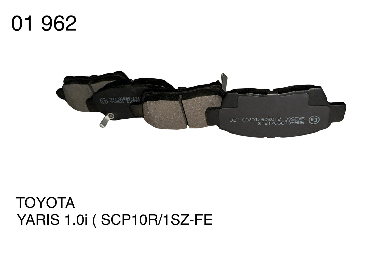 Plaquette avant véhicule -1000