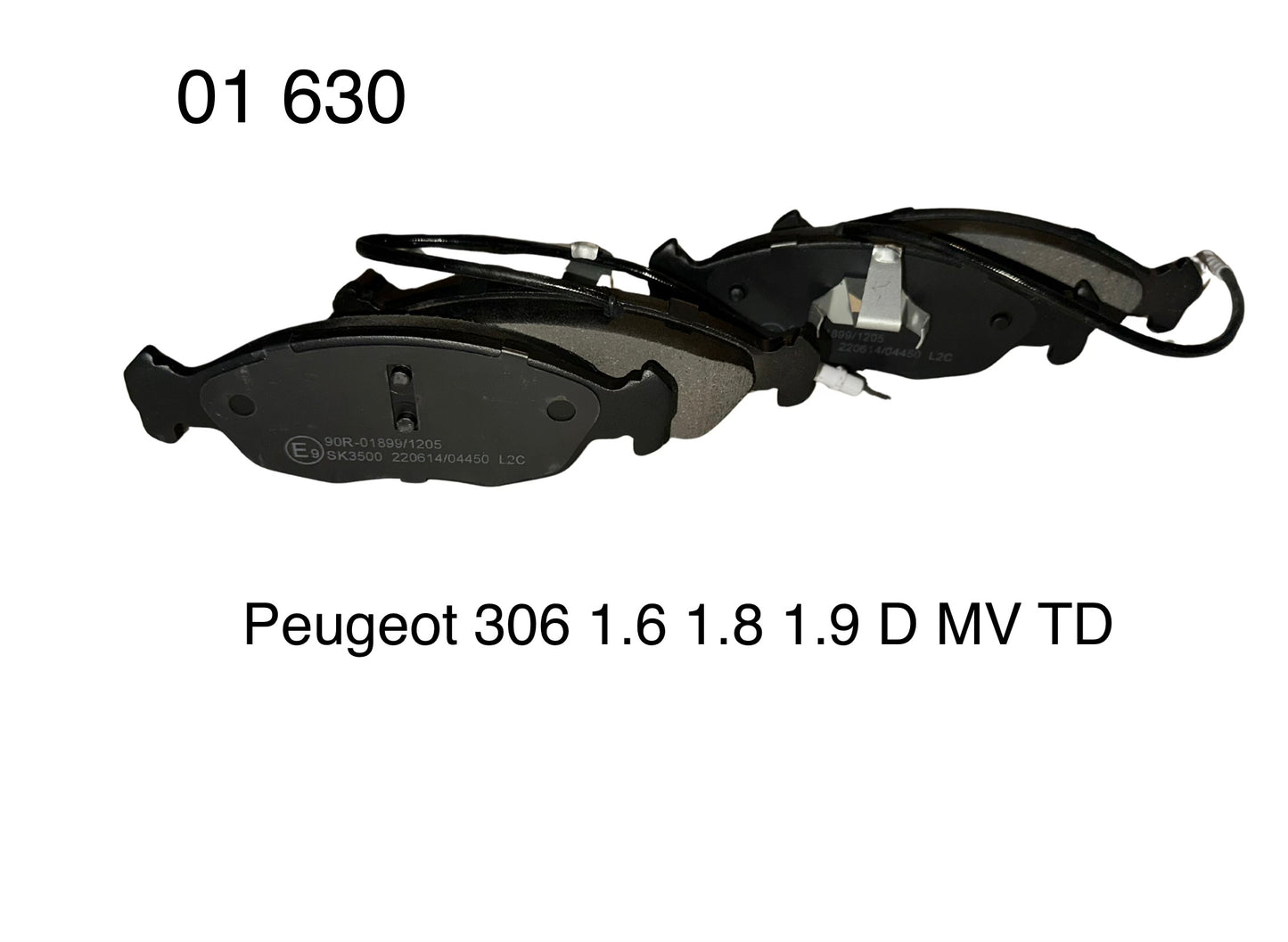 Plaquette avant véhicule -1000