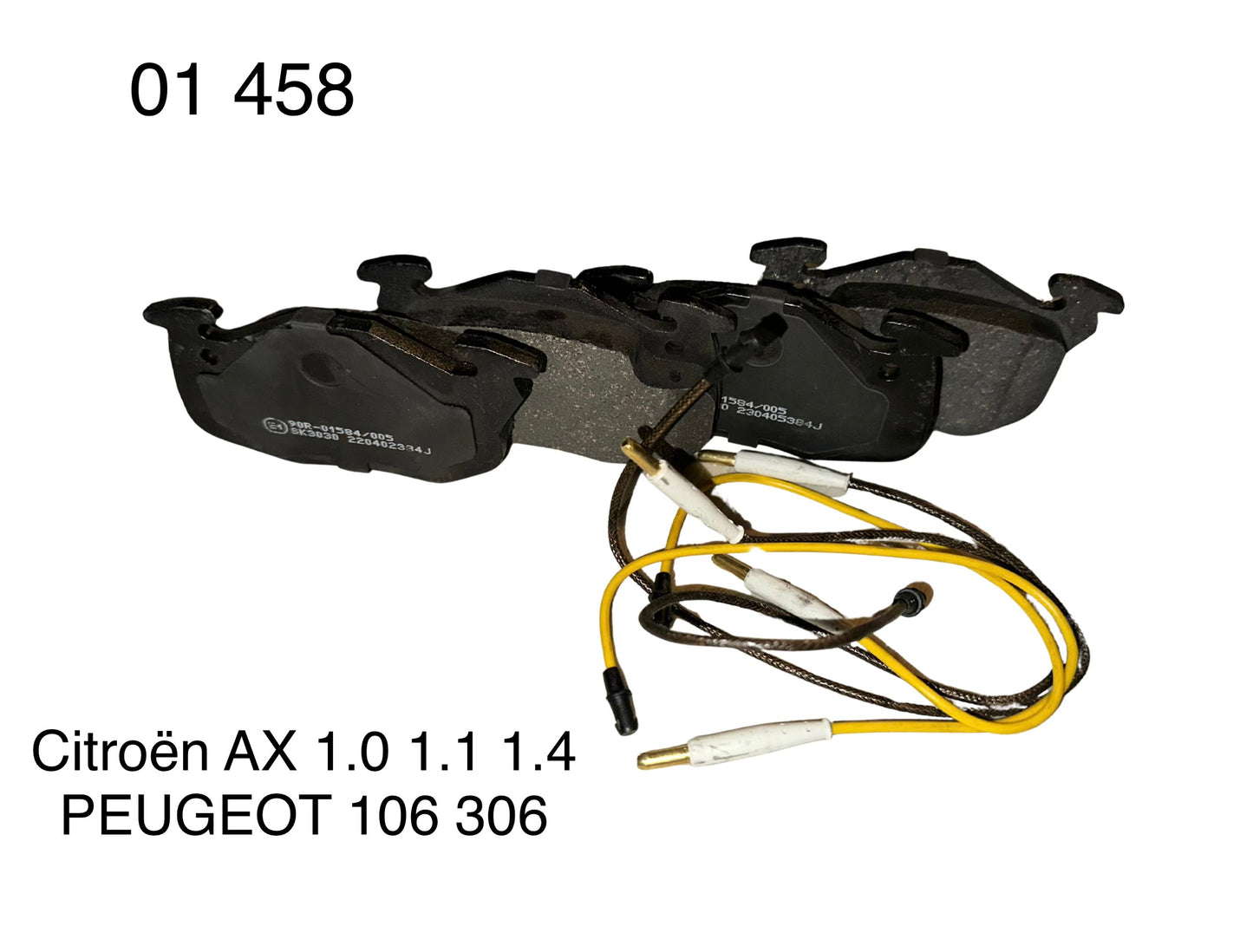 Plaquette avant véhicule -1000