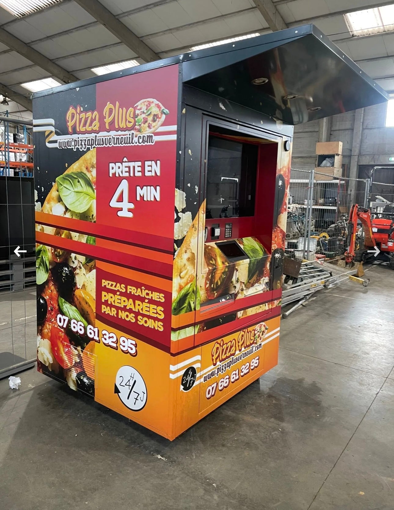 🍕 Distributeur Automatique de Pizzas KIS – Modèle Multi Duo 2F