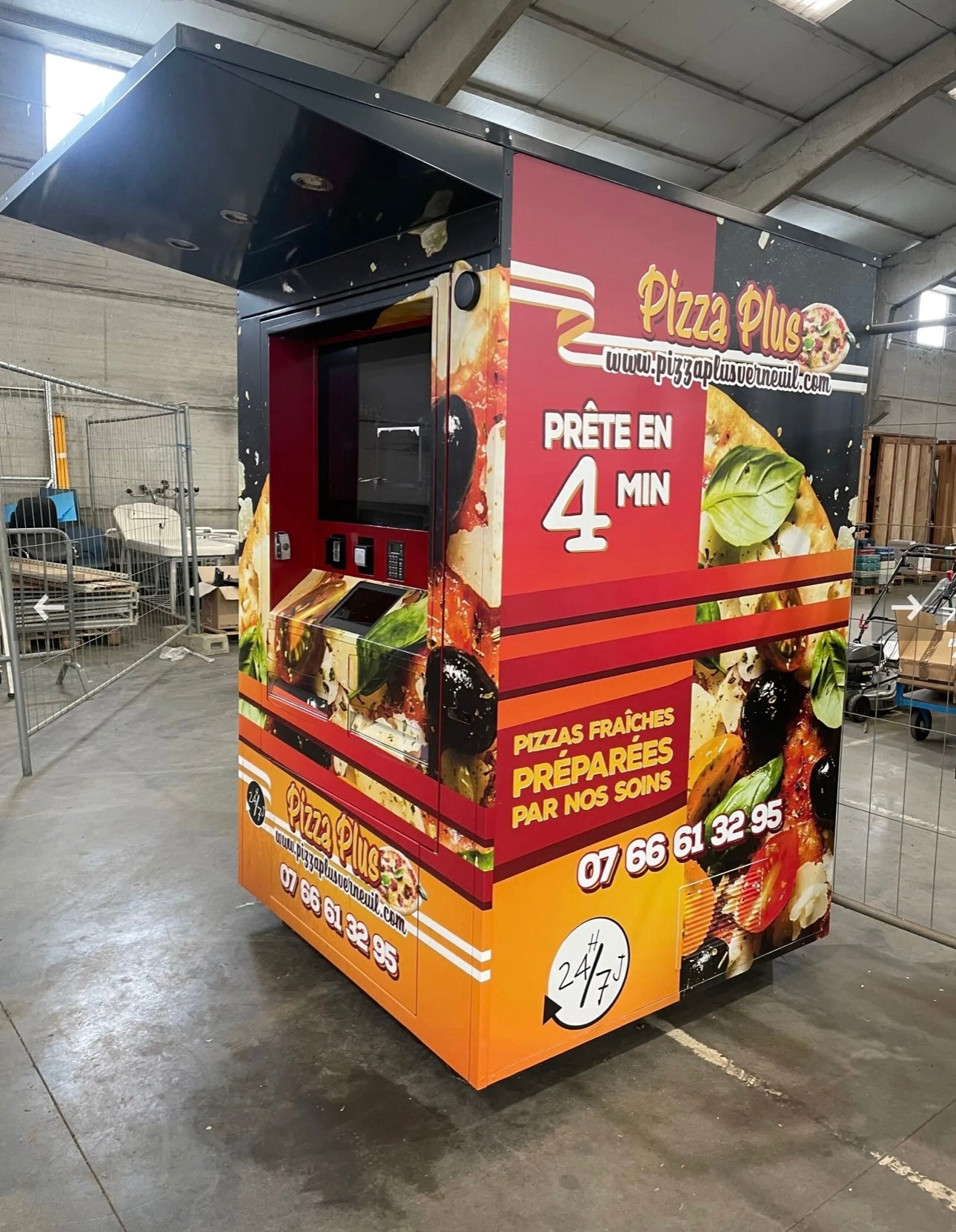 🍕 Distributeur Automatique de Pizzas KIS – Modèle Multi Duo 2F