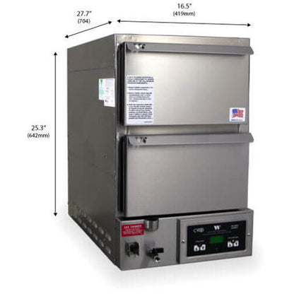 🧊 Winston CVap® HBB5N2 – Tiroir Chauffant Professionnel à 2 Niveaux