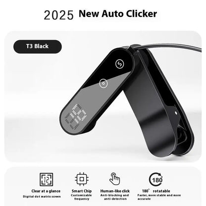 Screen Auto Clicker Simulated Finger Clicking for Tiktok Smart Phone App Video Live Streaming Screen Touch Tripods Tapper Device