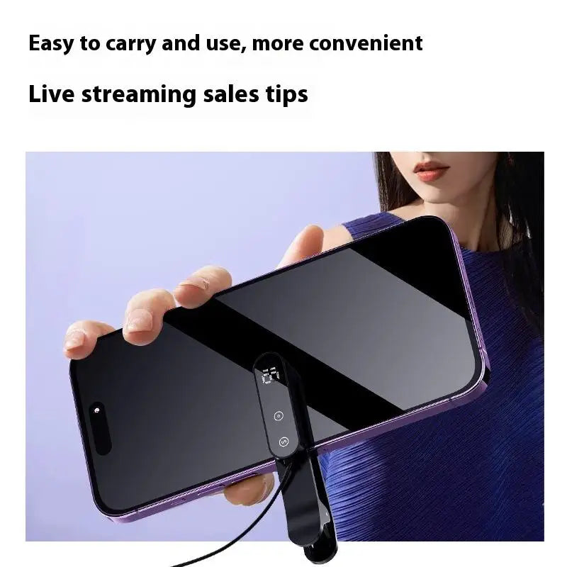 Screen Auto Clicker Simulated Finger Clicking for Tiktok Smart Phone App Video Live Streaming Screen Touch Tripods Tapper Device