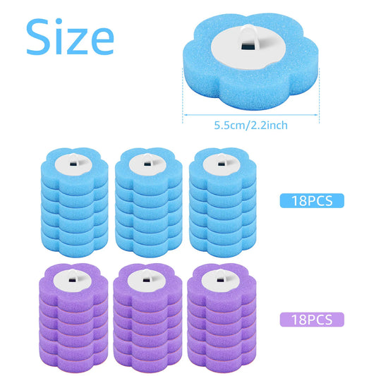 30/36 Pcs Toilet Brush Disposable Replacement Head Cleaning Kit Long Handle Wall-Mounted Wc Cleaning Tool Kit Wc Accessories