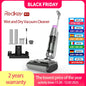 W13 17.5Kpa Wireless Wet Dry Vacuum Cleaner 45Min Runtime Multi-Surface Smart Cordless Mop Floor Washer Self-Cleaning