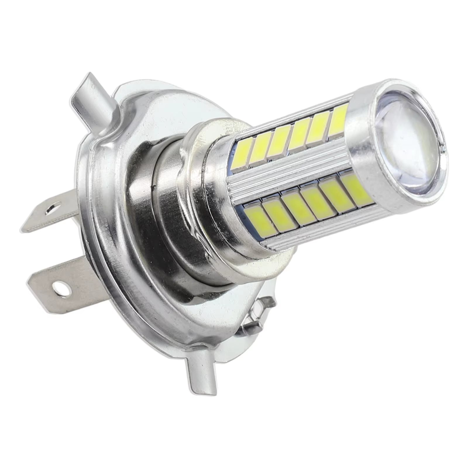 1Pc Car H4/H7/H1/H3 LED Car Headlight Bulbs Metal 5630-33SMD 6W 12V 1A LED Front Fog Light Car Headlight Bulbs Car Accessories