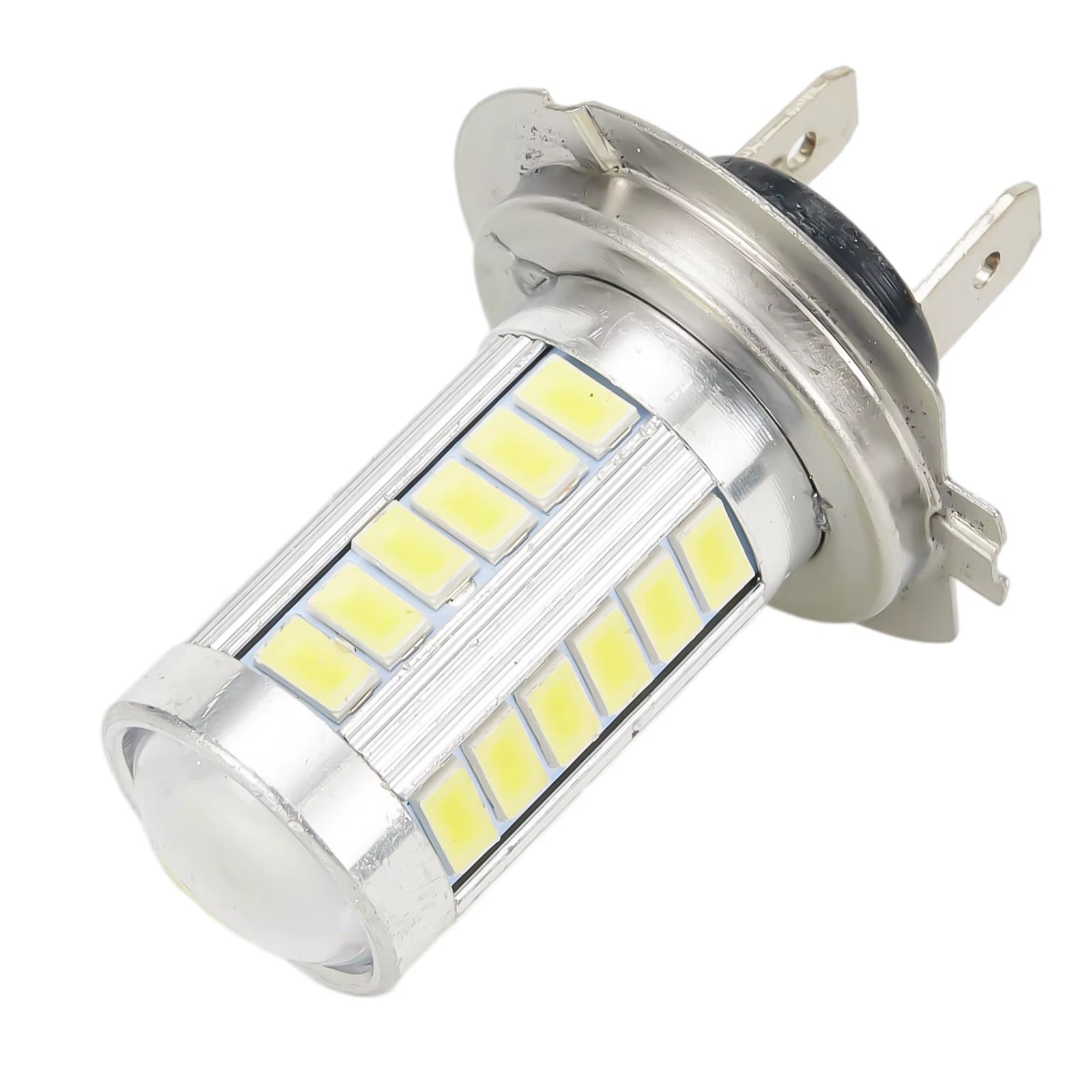 1Pc Car H4/H7/H1/H3 LED Car Headlight Bulbs Metal 5630-33SMD 6W 12V 1A LED Front Fog Light Car Headlight Bulbs Car Accessories