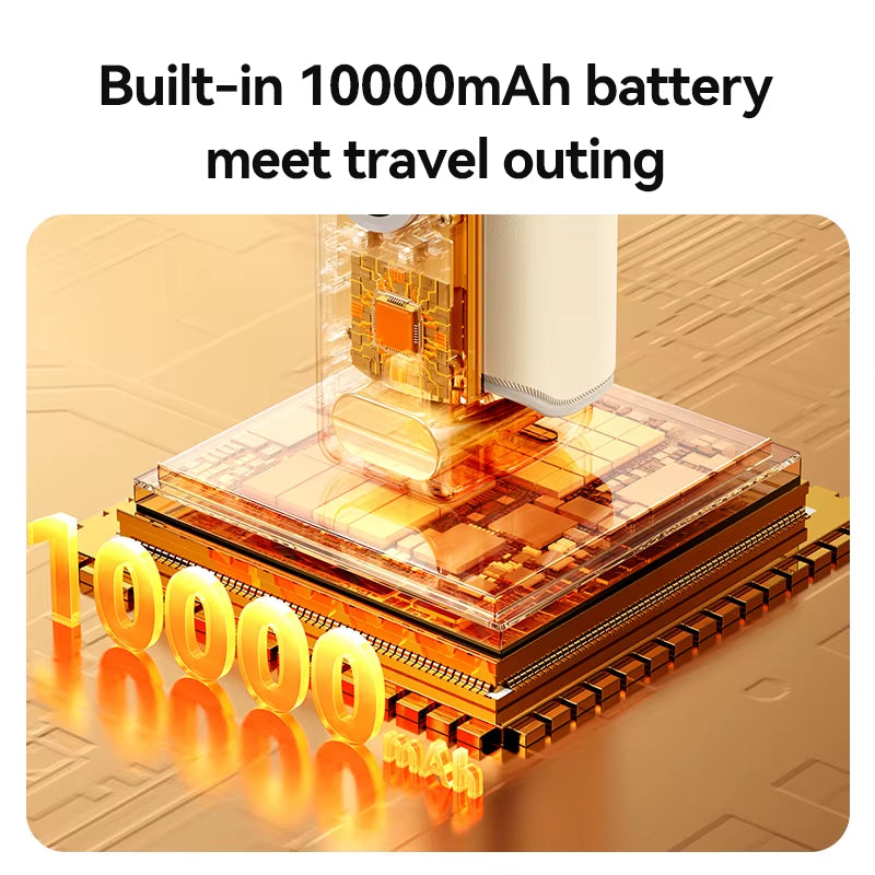 Portable USB Baby Bottle Warmer Cover Rechargeable 10000Mah 37-55℃Ajustable Outdoor Wireless Breastmilk Water Bottle Heater Bag