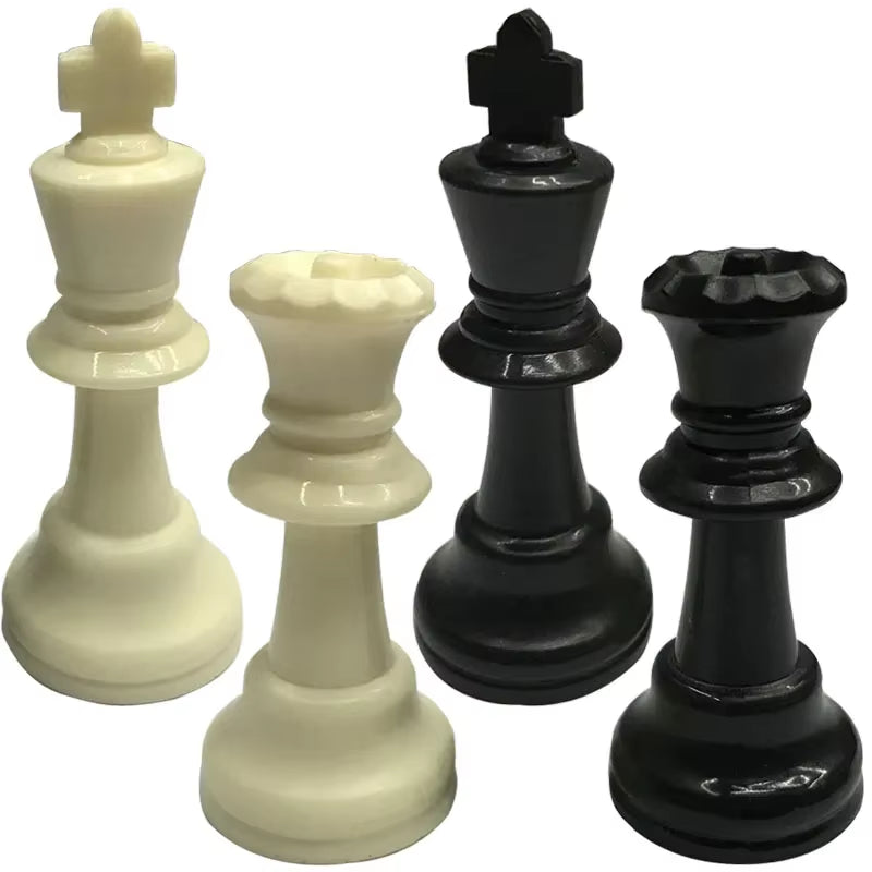 Luxury 32 Chess Pieces High Quality Chess Game King High 64Mm 77Mm 97Mm Ajedrez Medieval Chess Set Kids Toys Playing Game
