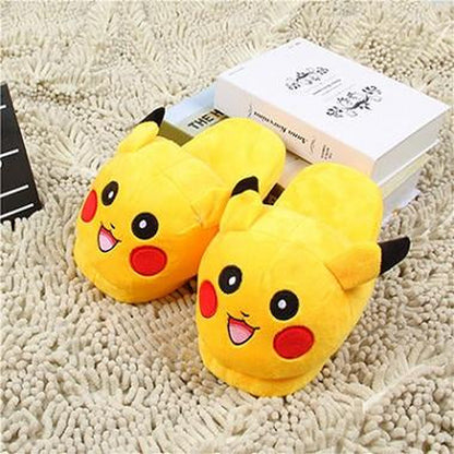 Warm Indoor Poke-Slippers! 9 Different Pokemon Types
